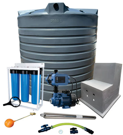 10 000l Water tank & 0.37kw Econo Peripheral Water Pump